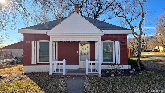 view of front of house