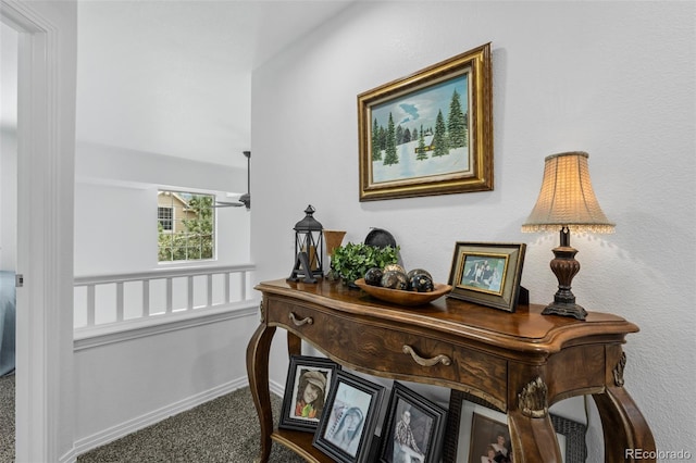 5944 S Yank Ct, Littleton, CO 80127 - corridor featuring carpet and baseboards