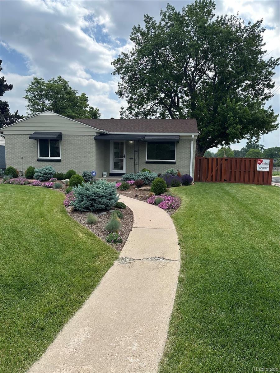 488 S Leyden St, Denver, CO 80224 - ranch-style house with brick siding