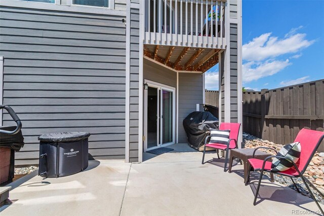 1177 Man O War Way, Colorado Springs, CO 80921 - patio / terrace featuring a patio area and area for grilling