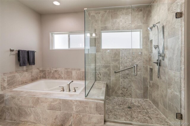 1177 Man O War Way, Colorado Springs, CO 80921 - full bath with a garden tub and a shower stall
