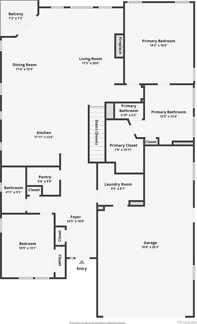 1177 Man O War Way, Colorado Springs, CO 80921 - view of room layout