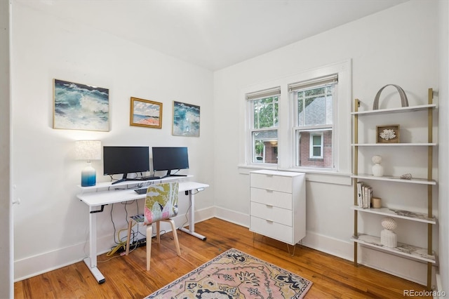 1870 S Ogden St, Denver, CO 80210 - office space featuring wood finished floors and baseboards