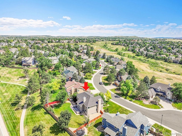 2145 Wynterbrook Dr, Highlands Ranch, CO 80126 - aerial perspective of suburban area