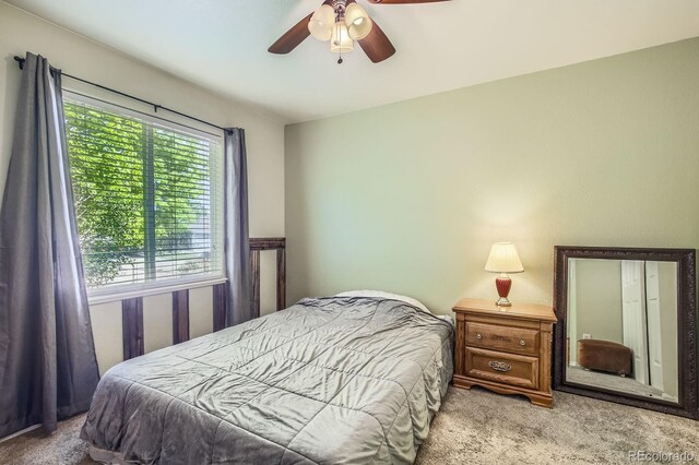 3143 50th Avenue Ct, Greeley, CO 80634 - carpeted bedroom featuring a ceiling fan