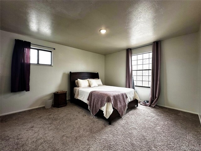 10753 Routt Ct, Broomfield, CO 80021 - bedroom featuring baseboards, carpet flooring, and a textured ceiling