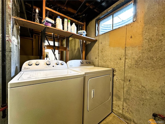 10753 Routt Ct, Broomfield, CO 80021 - washroom with washing machine and dryer and laundry area
