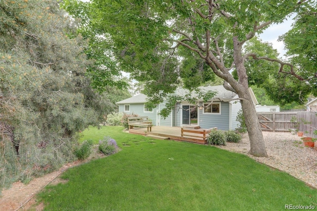 10883 Otis Cir, Westminster, CO 80020 - rear view of house featuring a deck