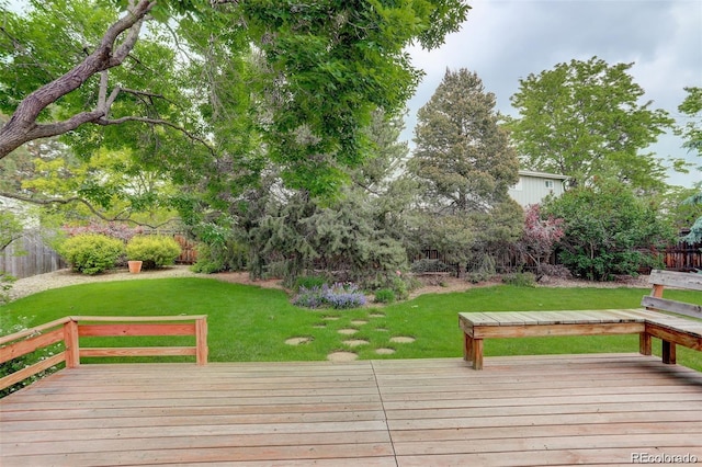 10883 Otis Cir, Westminster, CO 80020 - view of wooden terrace
