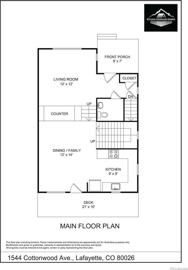 1544 Cottonwood Ave, Lafayette, CO 80026 - floor plan