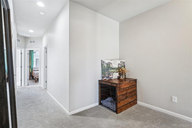 19733 W 93rd Ln Unit A, Arvada, CO 80007 - corridor with carpet flooring, baseboards, and recessed lighting