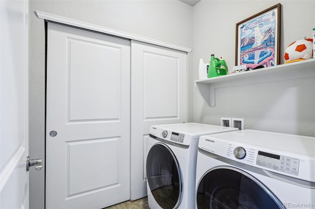 19733 W 93rd Ln Unit A, Arvada, CO 80007 - washroom featuring washer and dryer