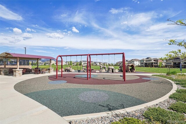 19733 W 93rd Ln Unit A, Arvada, CO 80007 - community jungle gym featuring a gazebo