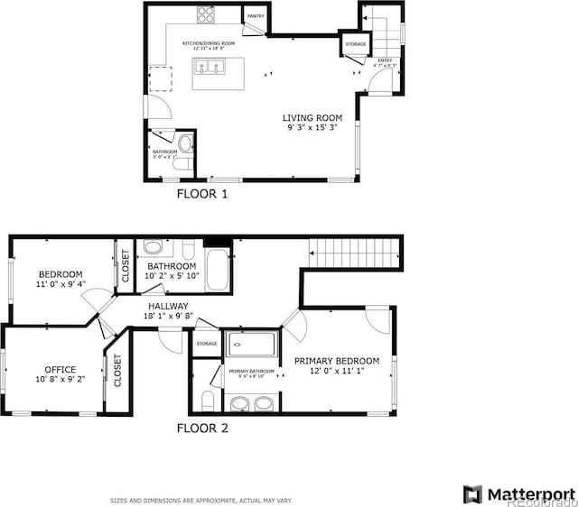 19733 W 93rd Ln Unit A, Arvada, CO 80007 - property floor plan