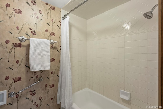 5503 W Colorado Ave, Lakewood, CO 80232 - bathroom with shower / bath combination with curtain