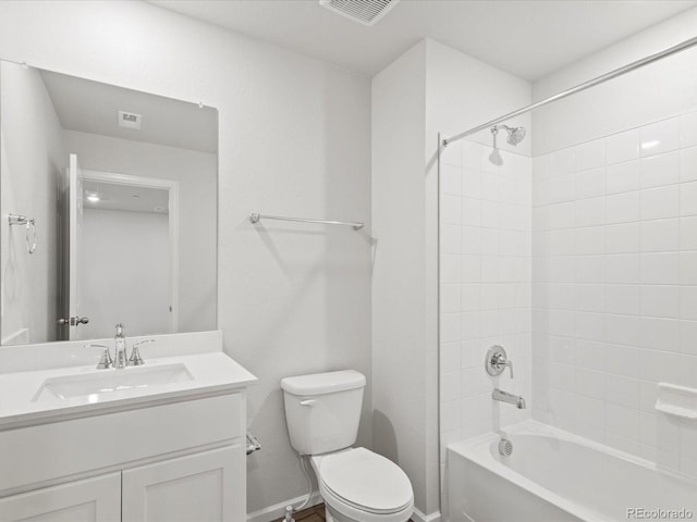 1618 Riverplace Dr Unit 2, Windsor, CO 80550 - bathroom with toilet, vanity, and shower / bath combination