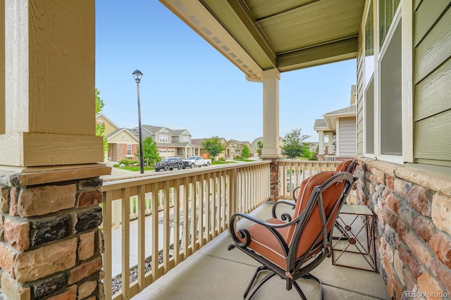 16043 Fillmore St, Thornton, CO 80602 - covered porch featuring a residential view