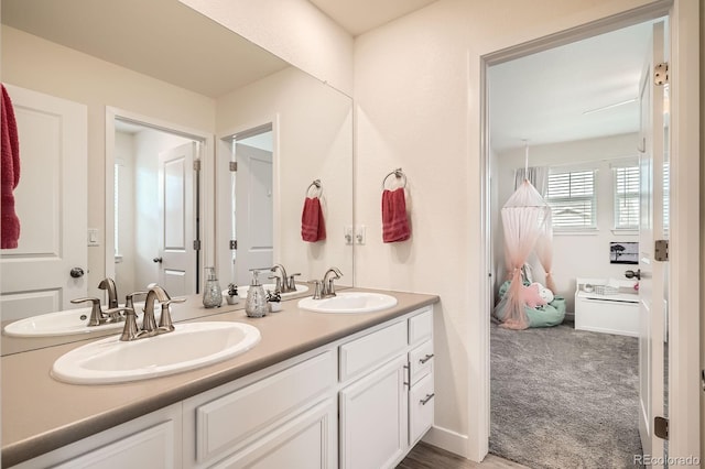 16043 Fillmore St, Thornton, CO 80602 - full bathroom featuring double vanity