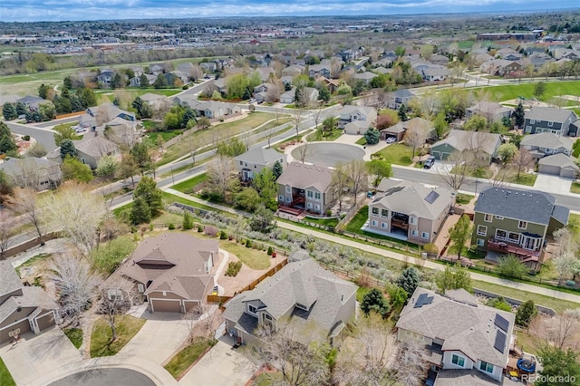 17522 E Dewberry Dr, Parker, CO 80134 - aerial perspective of suburban area