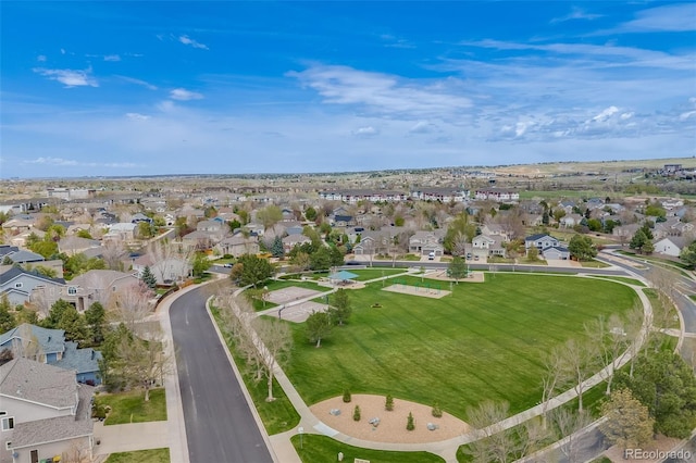 17522 E Dewberry Dr, Parker, CO 80134 - aerial overview of property's location with nearby suburban area