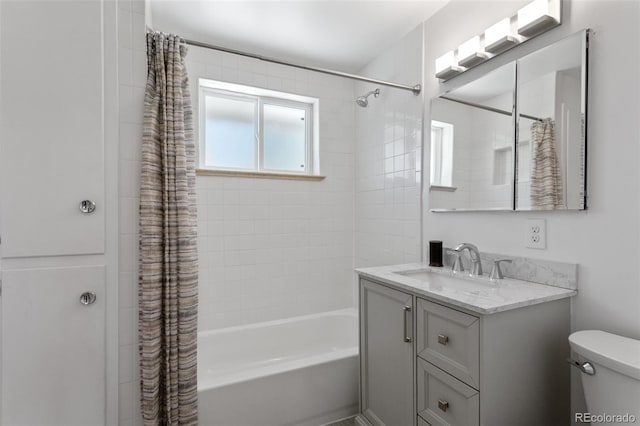 4728 Dover St, Wheat Ridge, CO 80033 - bathroom featuring vanity and shower / tub combo