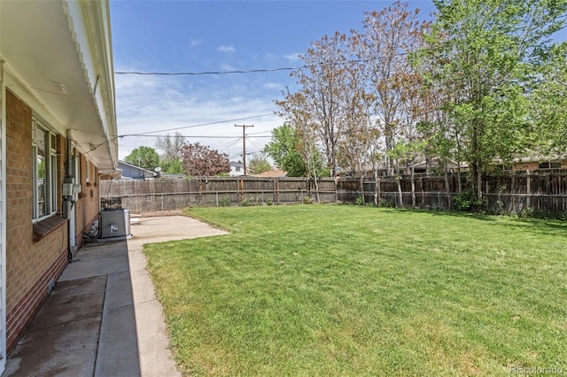 4728 Dover St, Wheat Ridge, CO 80033 - fenced backyard with a patio