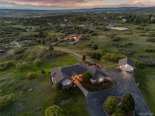 3485 Park Ridge Rd, Sedalia, CO 80135 - view of property location