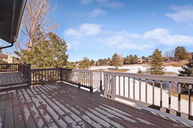 view of deck