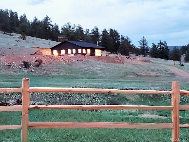 45 Saltlick Cir, Florissant, CO 80816 - view of yard with fence