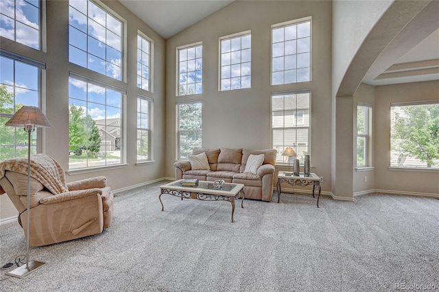 sunroom / solarium with plenty of natural light