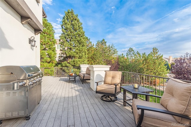 618 Fairchild Dr, Highlands Ranch, CO 80126 - deck with grilling area