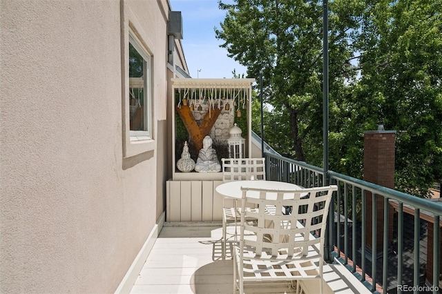 790 N Clarkson St Unit 206, Denver, CO 80218 - view of balcony