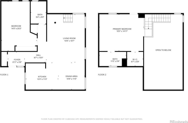 790 N Clarkson St Unit 206, Denver, CO 80218 - property floor plan