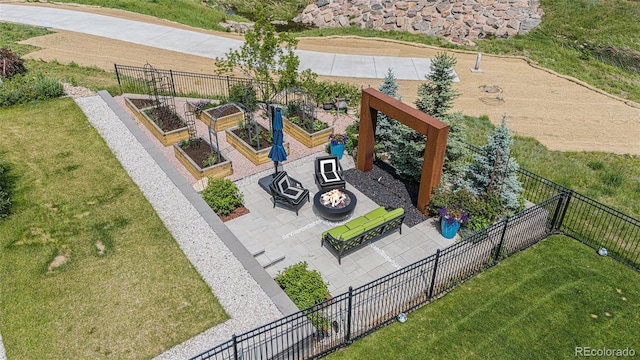 7033 E Lake Cir, Centennial, CO 80111 - aerial view