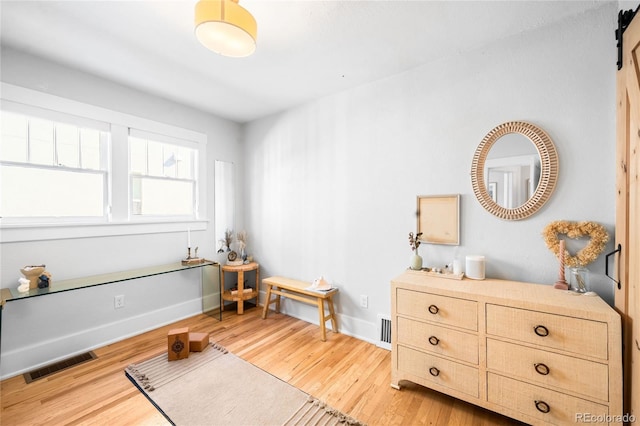 4401 Vrain St, Denver, CO 80212 - living area featuring light wood-type flooring and baseboards