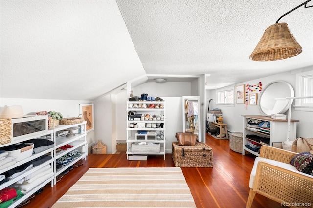 4401 Vrain St, Denver, CO 80212 - sitting room with a textured ceiling and wood finished floors