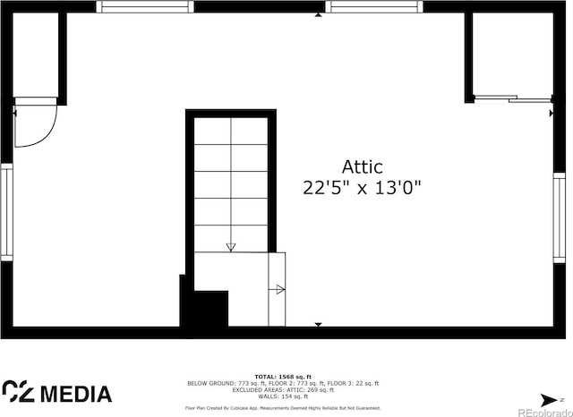 4401 Vrain St, Denver, CO 80212 - view of property floor plan