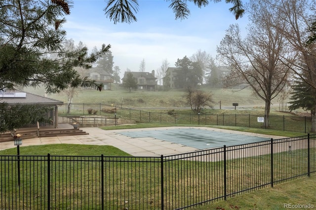 23551 Genesee Village Rd Unit H, Golden, CO 80401 - view of swimming pool featuring a patio and a gazebo