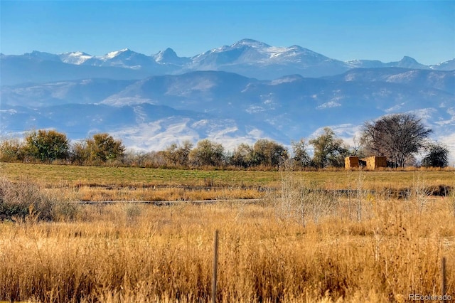 view of mountain feature