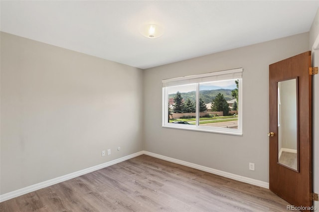 2973 Mesa Rd Unit C, Colorado Springs, CO 80904 - spare room with wood finished floors