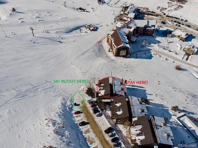 96 Mountainside Dr Unit C102, Granby, CO 80446 - aerial view