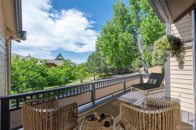 4219 Morning Star Dr, Castle Rock, CO 80108 - view of balcony