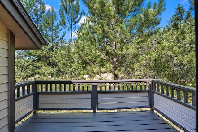 4219 Morning Star Dr, Castle Rock, CO 80108 - view of wooden deck