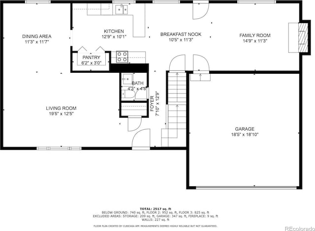 6240 W 110th Pl, Westminster, CO 80020 - view of home floor plan