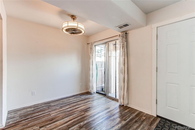 8798 Chase Dr Unit 2, Arvada, CO 80003 - entryway with dark wood-style flooring and baseboards