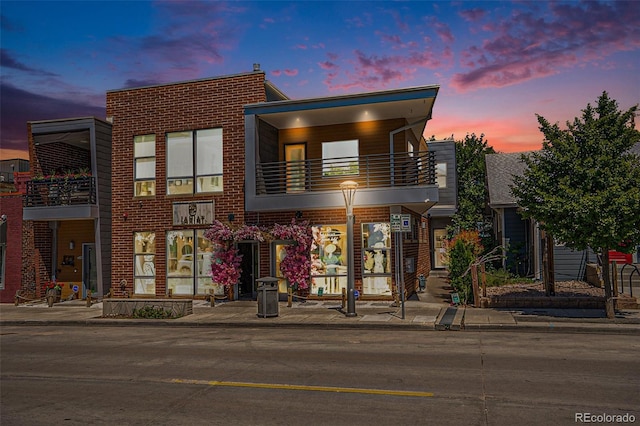 4258 Tennyson St Unit 101, Denver, CO 80212 - view of front of home with a balcony and brick siding