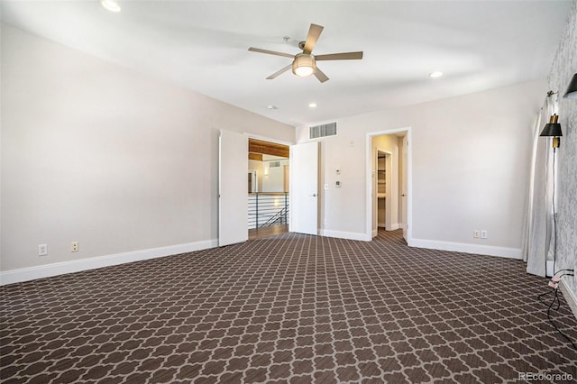 4258 Tennyson St Unit 101, Denver, CO 80212 - unfurnished bedroom featuring carpet, recessed lighting, and a ceiling fan