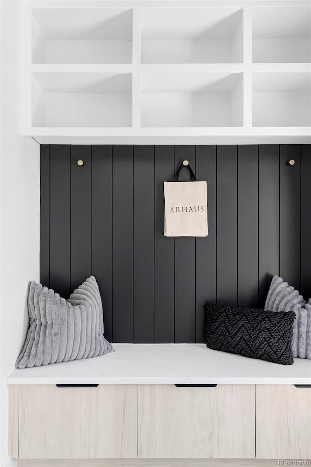 view of mudroom