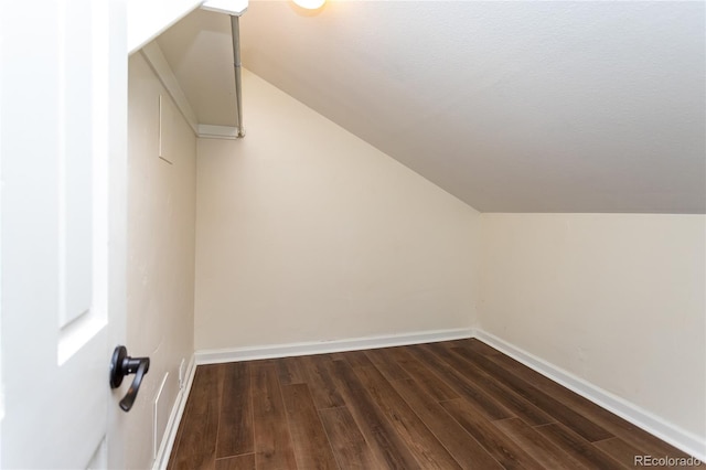 8160 W Phillips Ave, Littleton, CO 80128 - spacious closet with vaulted ceiling and dark wood finished floors