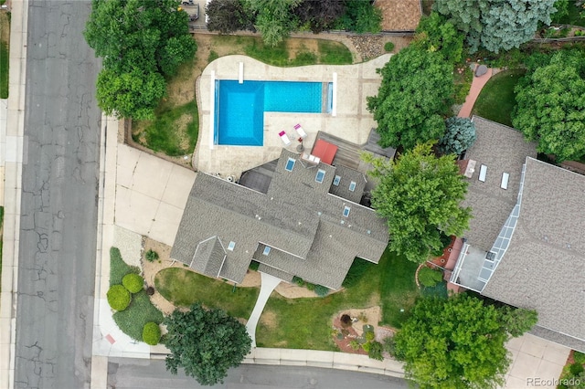 8160 W Phillips Ave, Littleton, CO 80128 - aerial view of a pool area